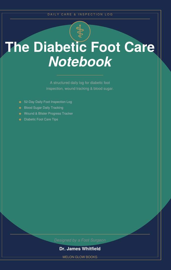 Diabetic Foot Care Notebook cover
