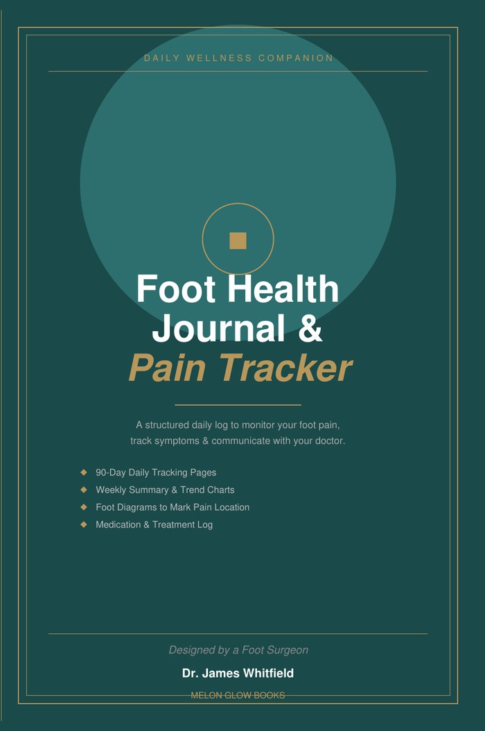 Foot Health Journal & Pain Tracker cover