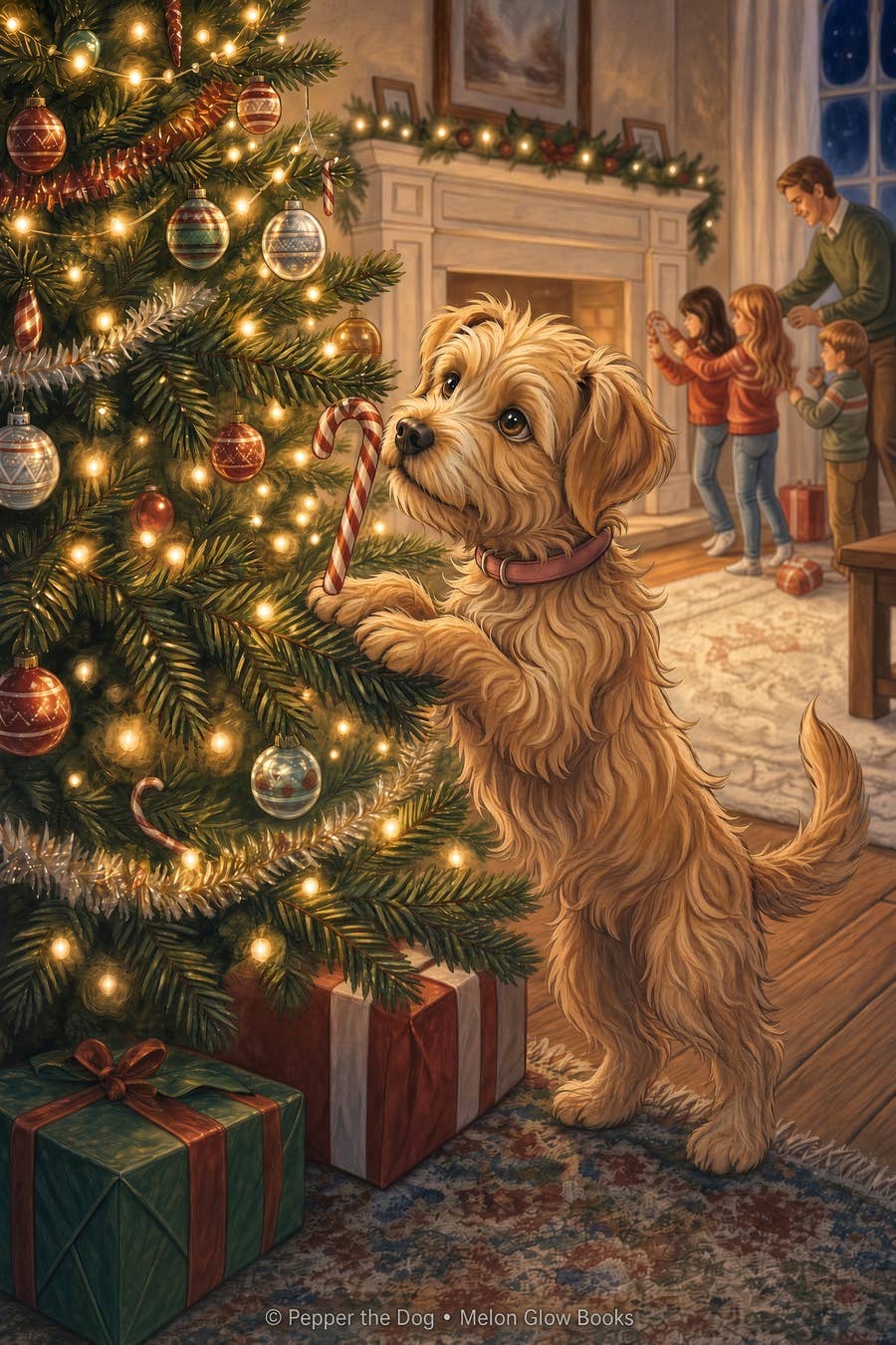 Christmas Tree greeting card by Adorable Greetings