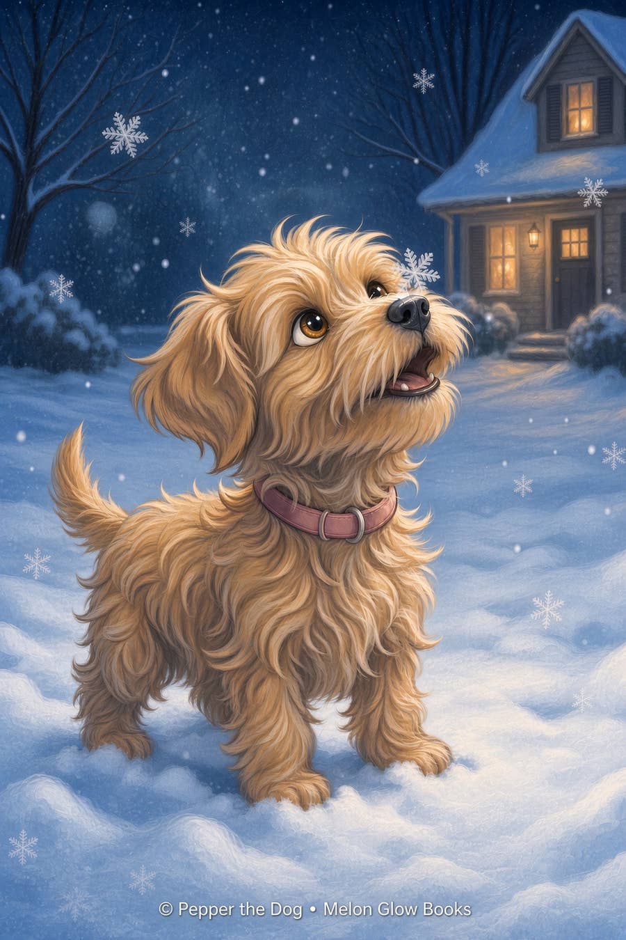 First Snow greeting card by Adorable Greetings