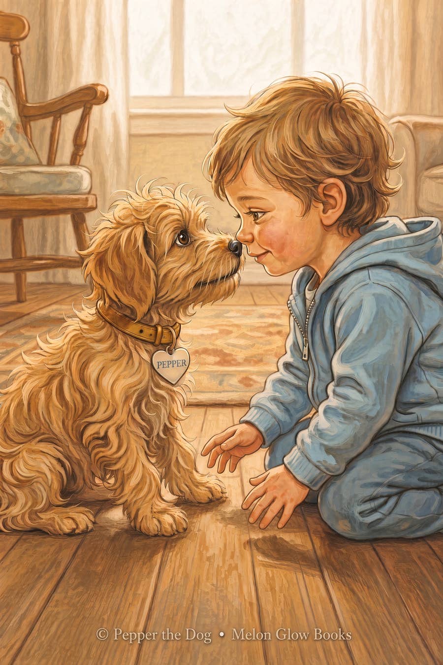 Nose to Nose greeting card by Adorable Greetings