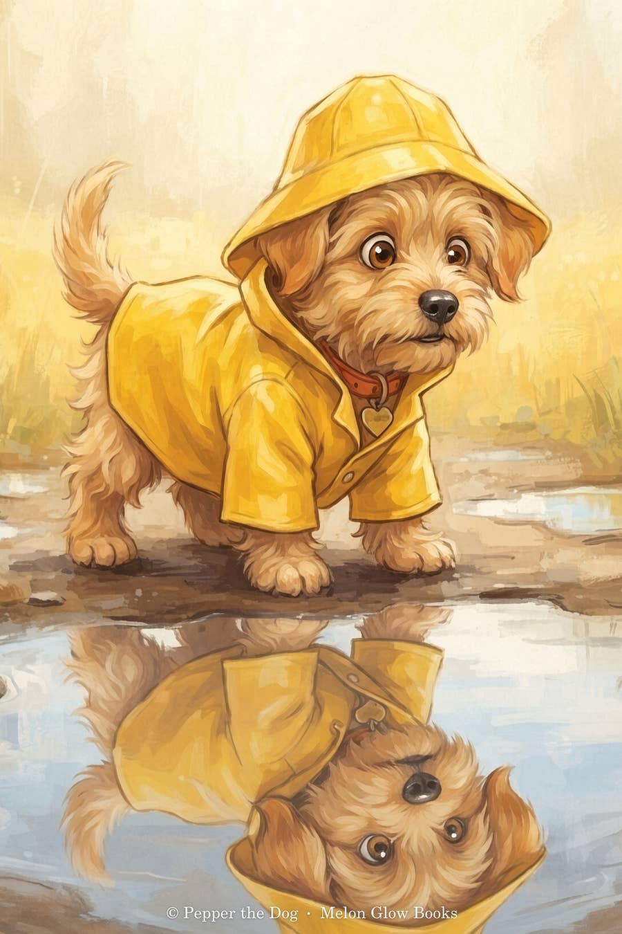 Puddle Weather greeting card by Adorable Greetings