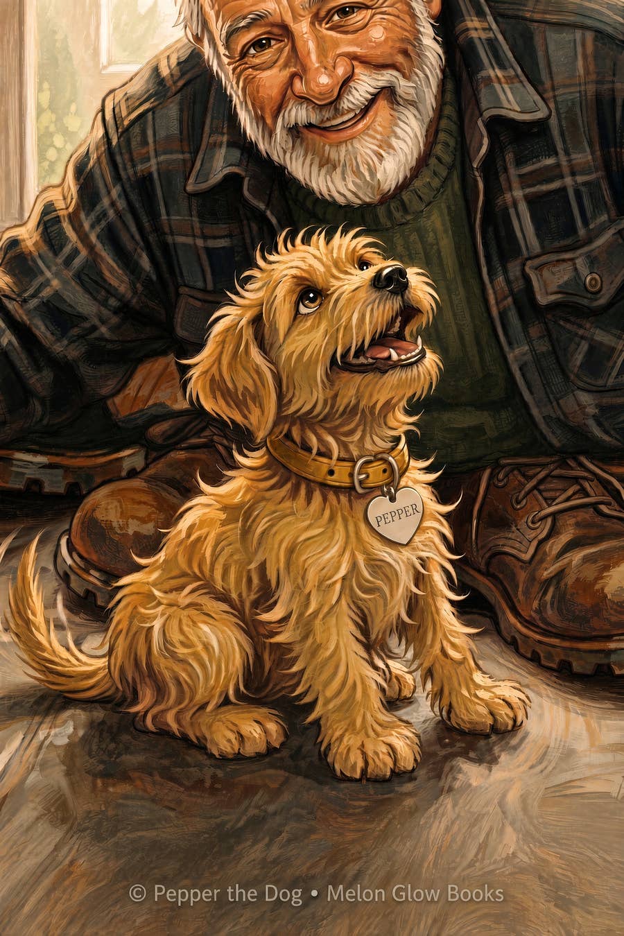 Smiling Grandpa greeting card by Adorable Greetings