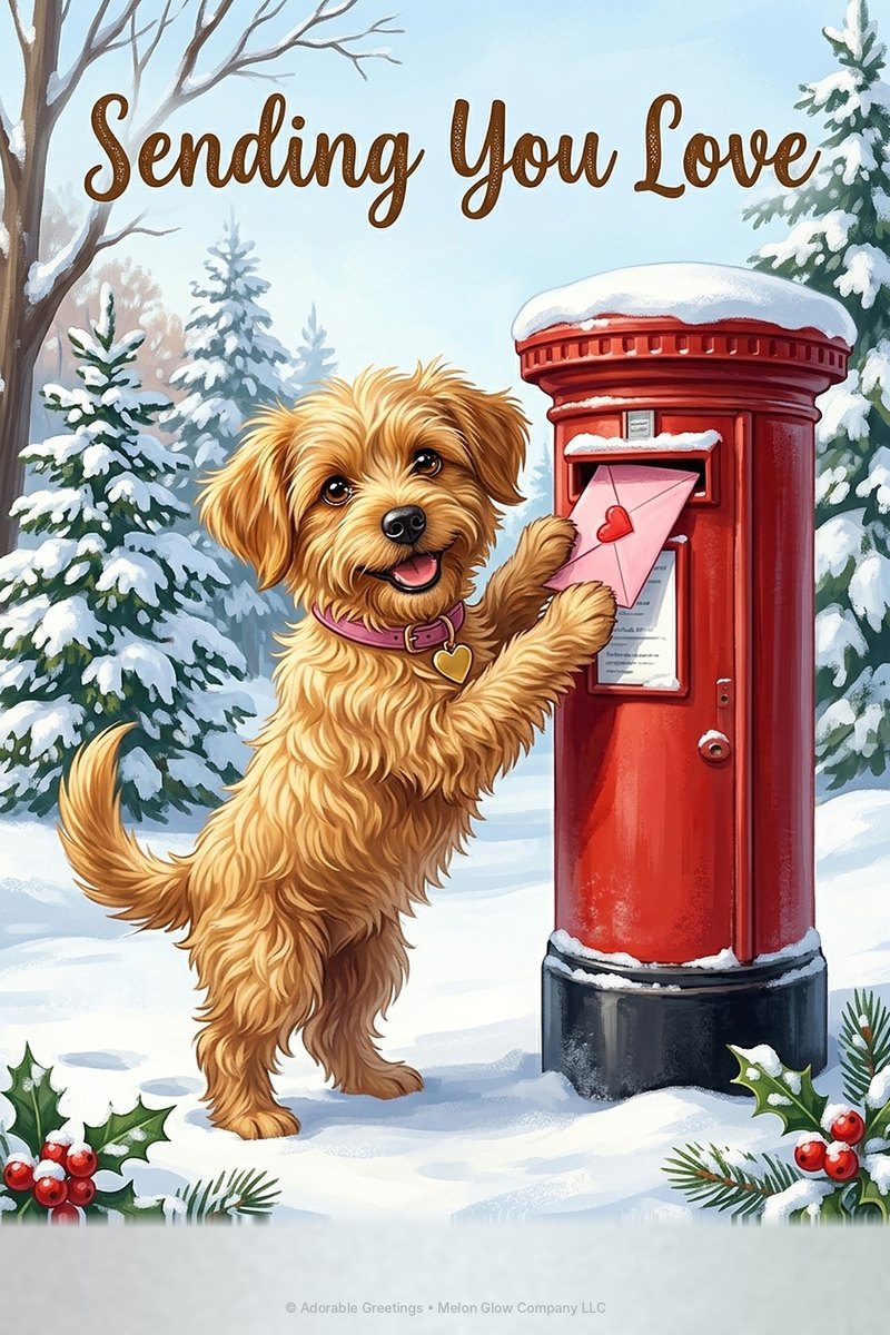 Sending You Love greeting card by Adorable Greetings